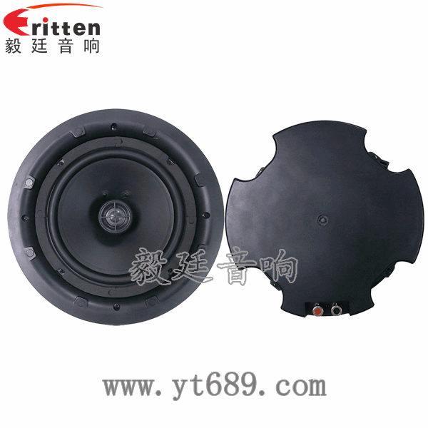 8寸圓筒天花吸頂式喇叭正反面 8''250w 重低音喇叭正反面