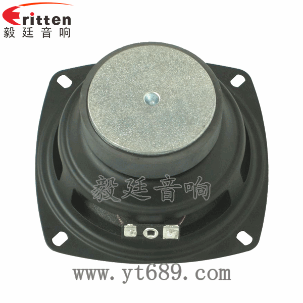 4''12w多媒體中音喇叭反面圖