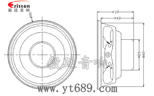 2寸5W16芯4Ω藍(lán)牙音箱全頻喇叭成品圖 2寸5W16芯4Ω藍(lán)牙音箱全頻喇叭成品圖