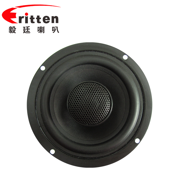4寸同軸喇叭紙盆橡膠邊汽車音響喇叭 4寸同軸喇叭紙盆橡膠邊汽車音響喇叭